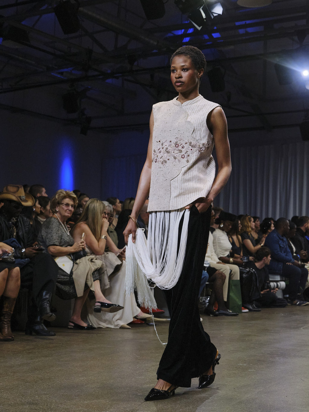 Silk Velvet Trousers