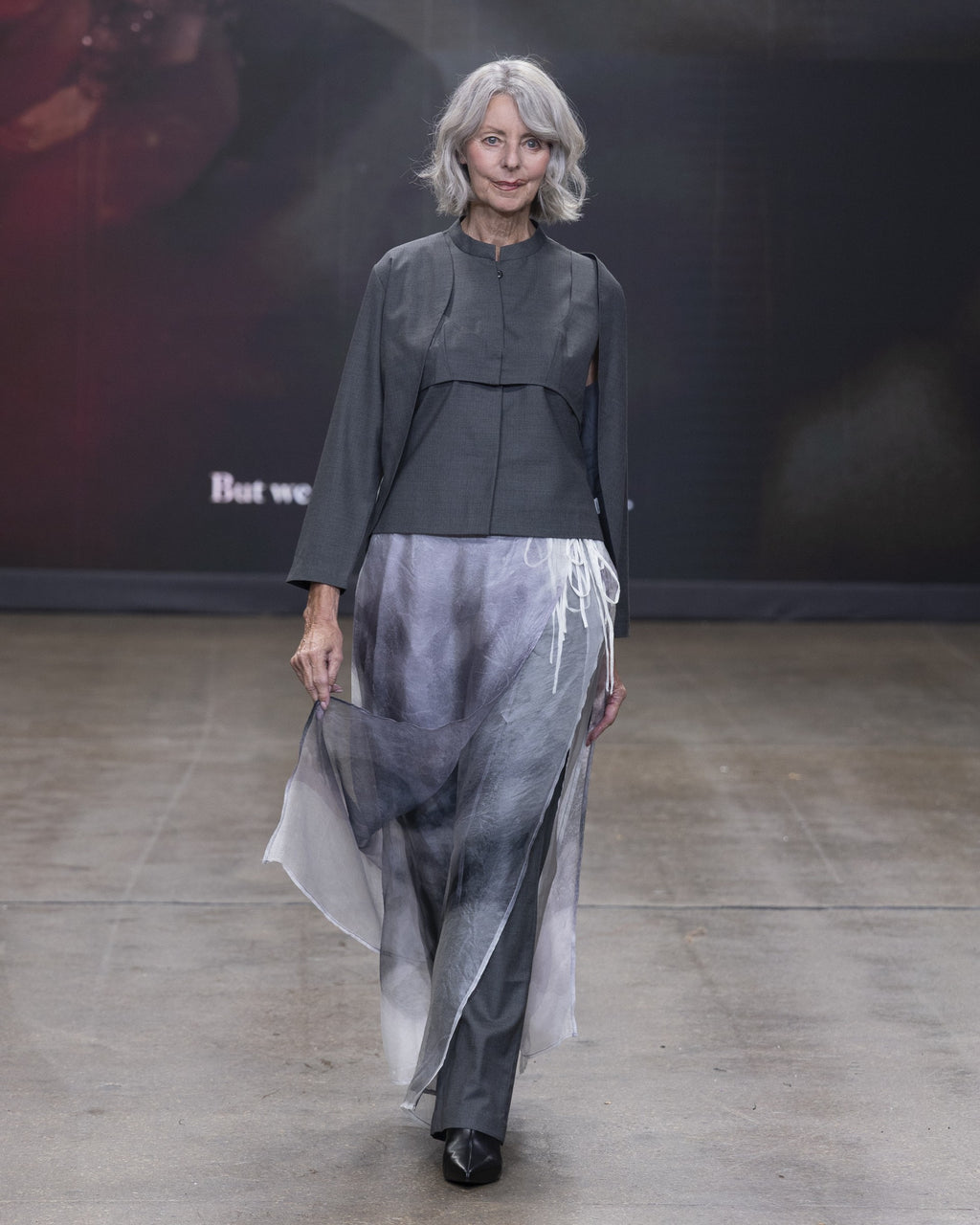 Three-Layer Grey Jacket