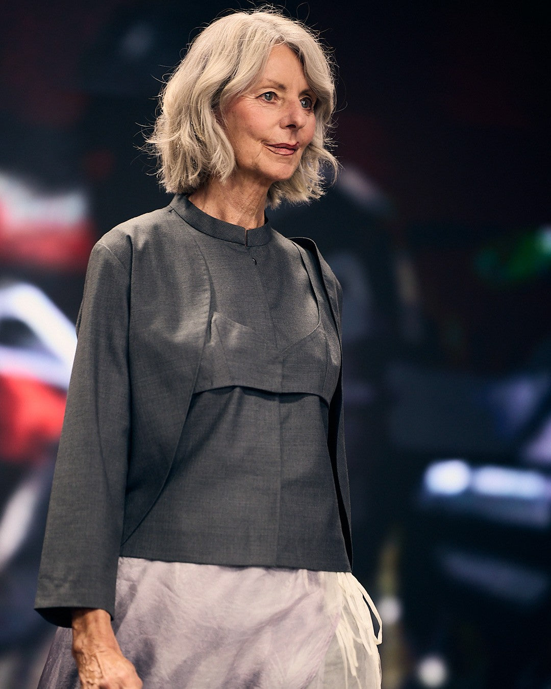 Three-Layer Grey Jacket