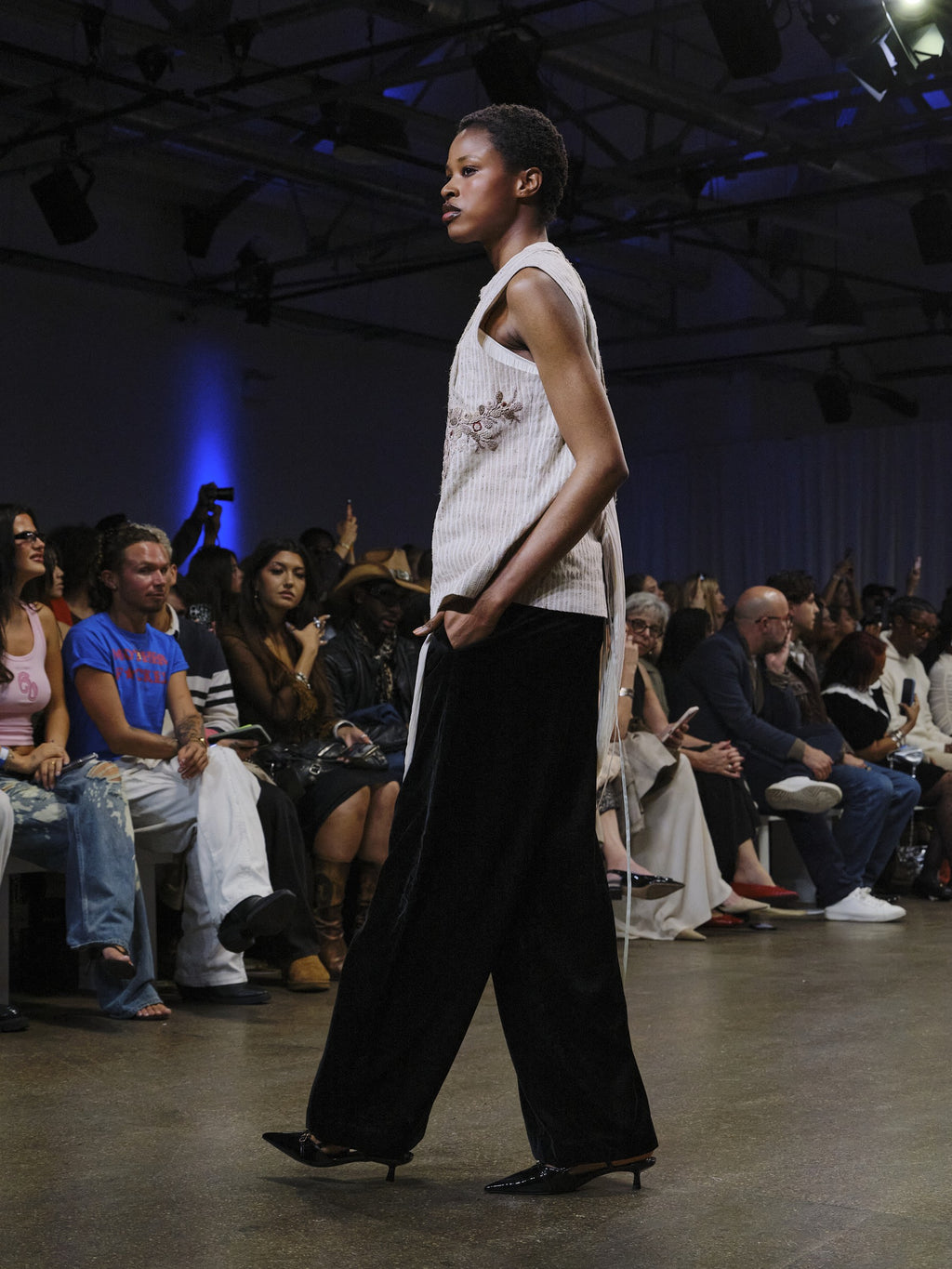 Silk Velvet Trousers