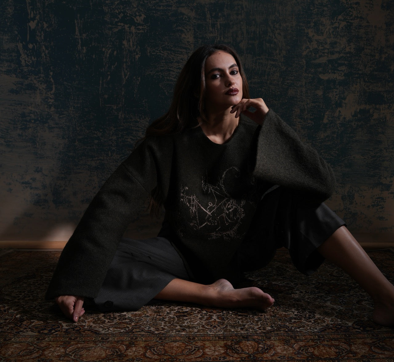 Green Nightmare Sweater