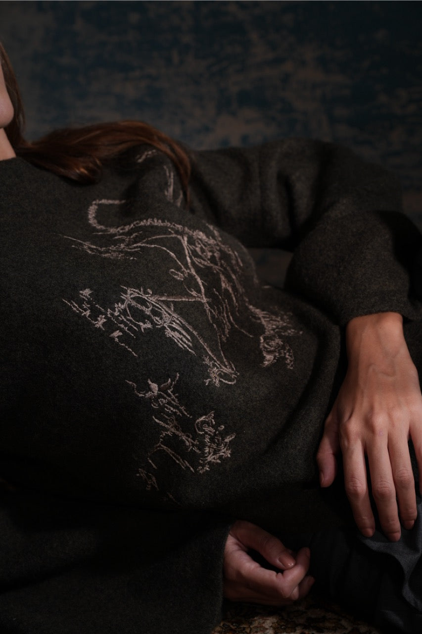 Green Nightmare Sweater