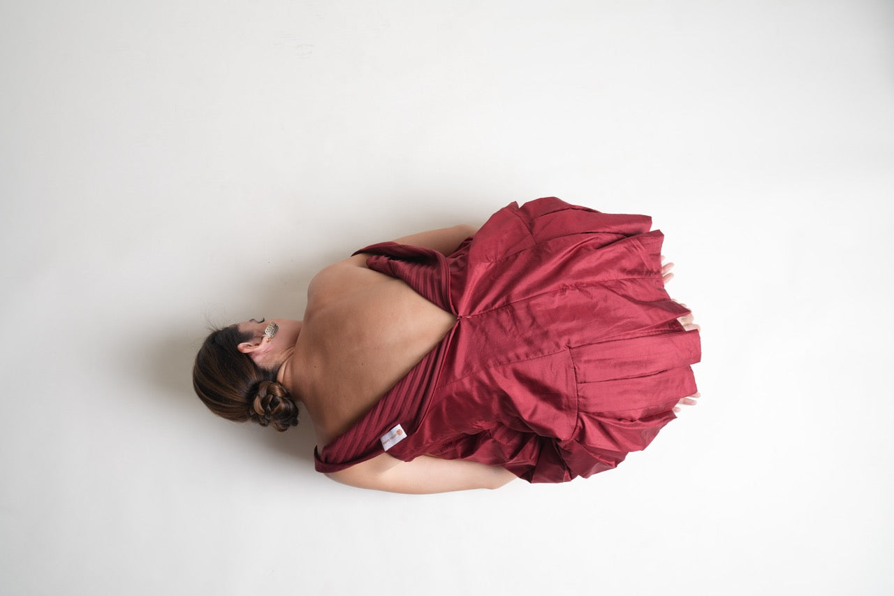 Inside Pleated Lining Dress