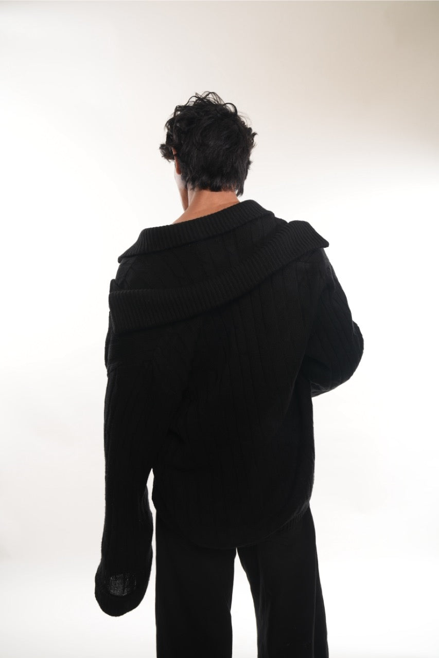 Black Sweater in Sweater