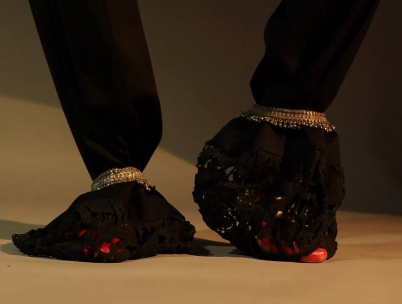 Embroidery Under Pants