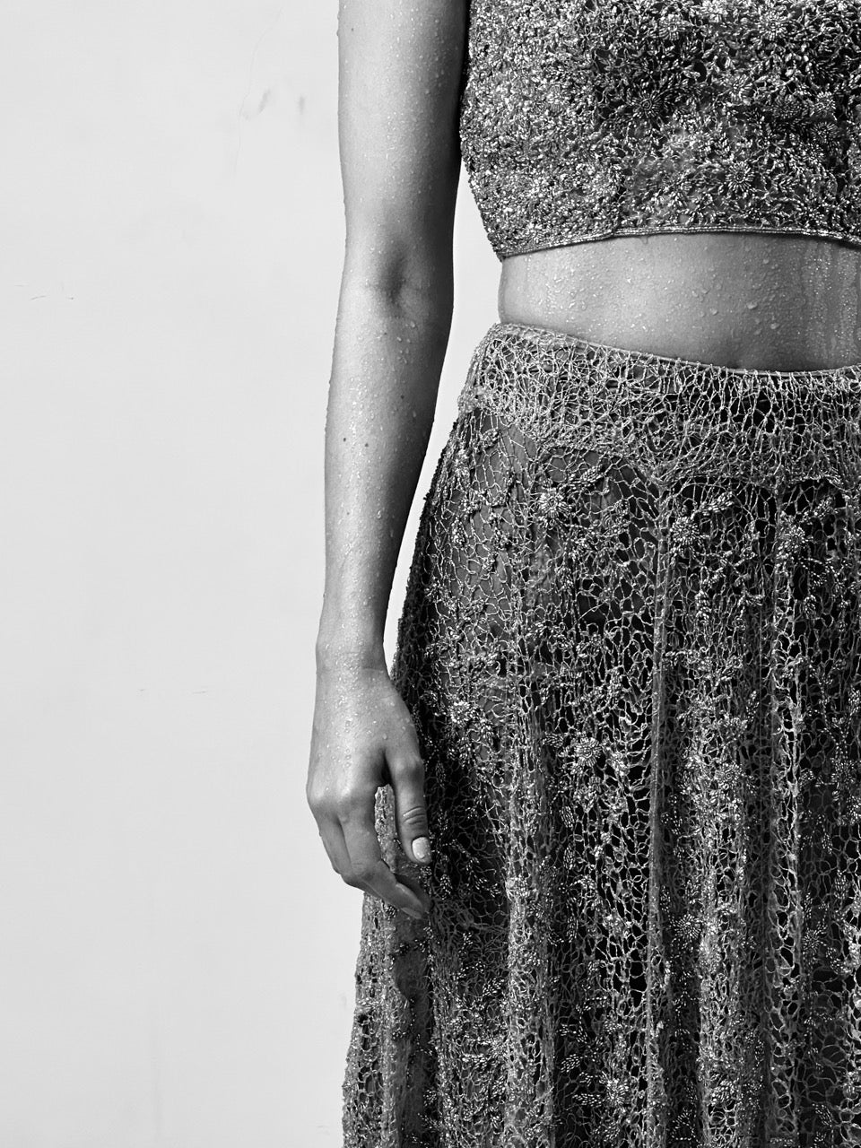 Heavy Embroidery On Dissolvable Fabric
