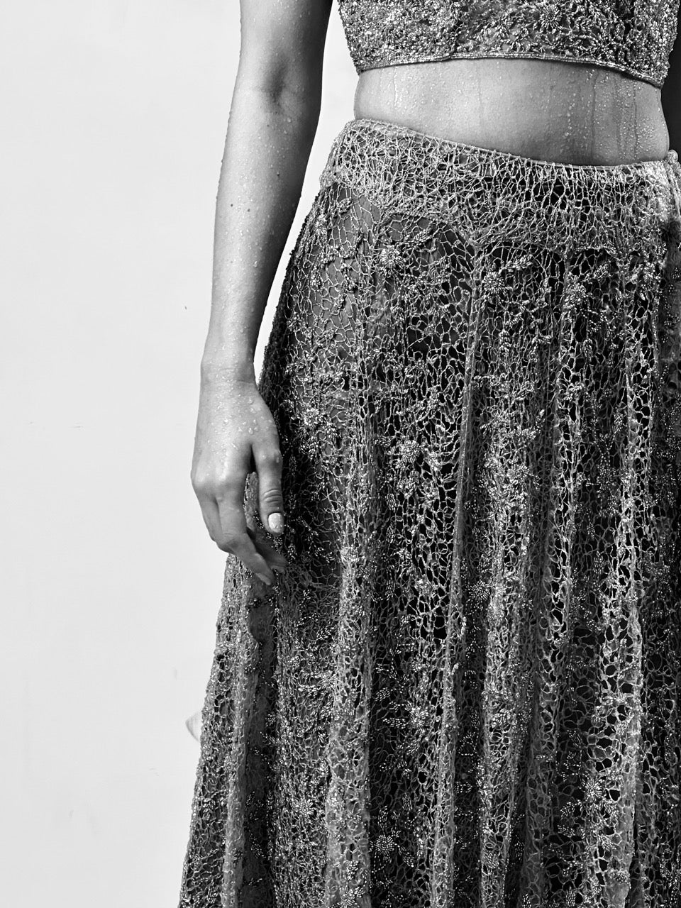 Heavy Embroidery On Dissolvable Fabric